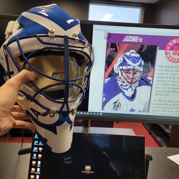Felix Potvin Signed Goalie Mask Classic Toronto Signature Edition Auto –  Goalie Mask Collector