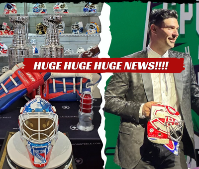 Huge News! Carey Price Auction & Mike Richter Game Used Pads