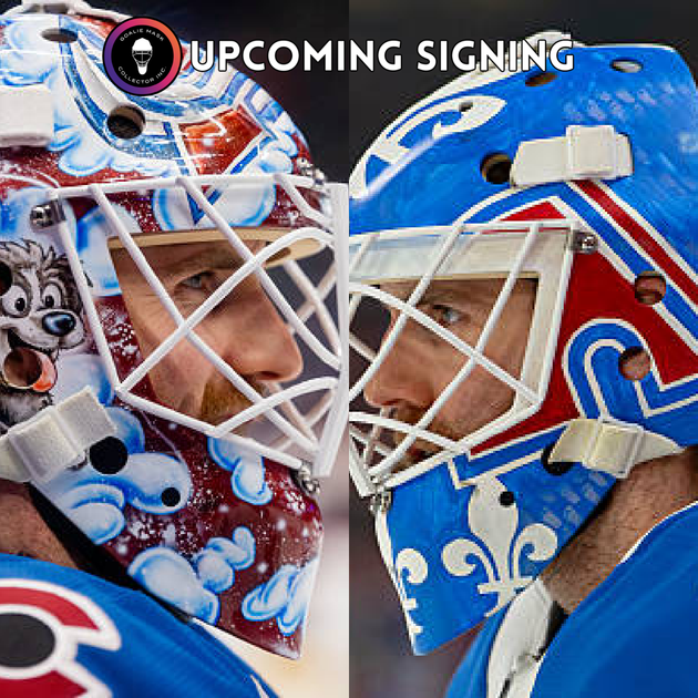Presale: Scott Wedgewood Signed Goalie Mask 2026 Colorado Super