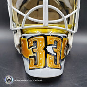 Adin Hill Goalie Mask Unsigned 2023-24 Las Vegas "Old School Vegas" Tribute