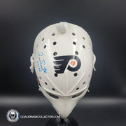Bernie Parent Signed Goalie Mask Autographed Philadelphia "3 Emblems" Signature Edition Vintage