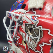 Custom Montreal Canadiens: Martin Jones Unsigned Goalie Mask Montreal "Goalie Legends" 2023-24 Tribute