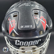 Dominik Hasek Autographed Signed Goalie Mask Buffalo Black Cooper SK AS Edition AS-03079