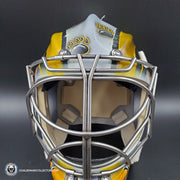 Jeremy Swayman Goalie Mask Unsigned 2023 Boston Tribute