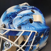 Joseph Woll Goalie Mask Unsigned 2023-24 Toronto Complex Eagle Tribute
