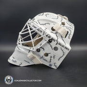 Linus Ullmark & Gerry Cheevers Goalie Mask Unsigned 2023 Cheevers Tribute Boston Tribute