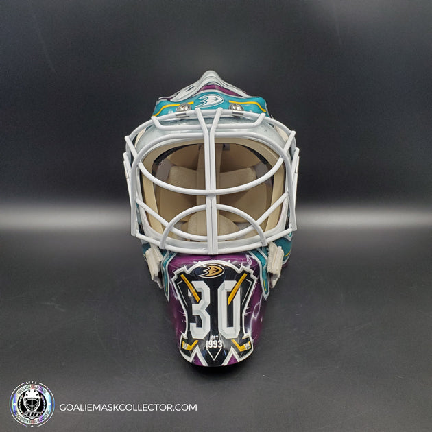Chicago Blackhawks Unsigned Franklin Sports Replica Mini Goalie Mask - View #2