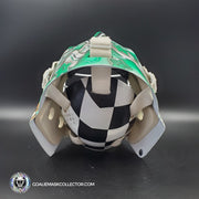 Scott Wedgewood Goalie Mask Unsigned 2024 Dallas Mario Kart Tribute