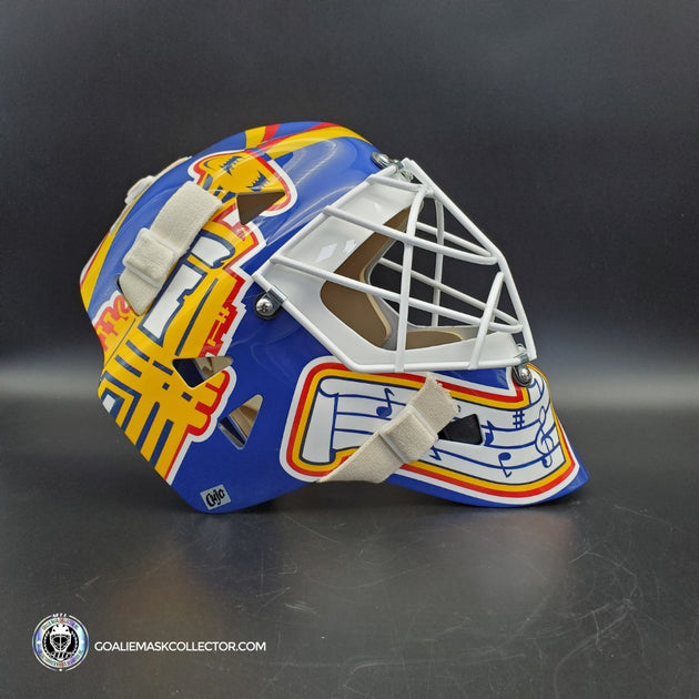 Jordan Binnington St. Louis Blues Autographed Mini Goalie Mask