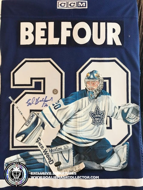 Ed belfour signed jersey hot sale
