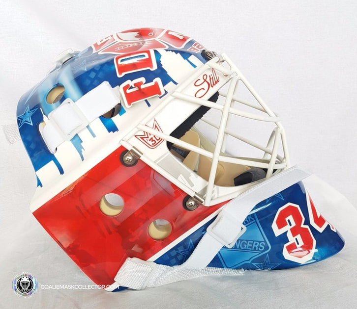 Henrik Lundqvist & FDNY Design Custom Goalie Mask