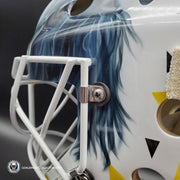 Ken Wregget Unsigned Goalie Mask Pittsburgh Penguin Batman Returns Tribute V2+ Custom Touches