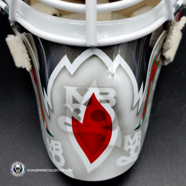 Martin Brodeur Signed Goalie Mask Autographed 2014 Stadium Series New Jersey Signature Edition