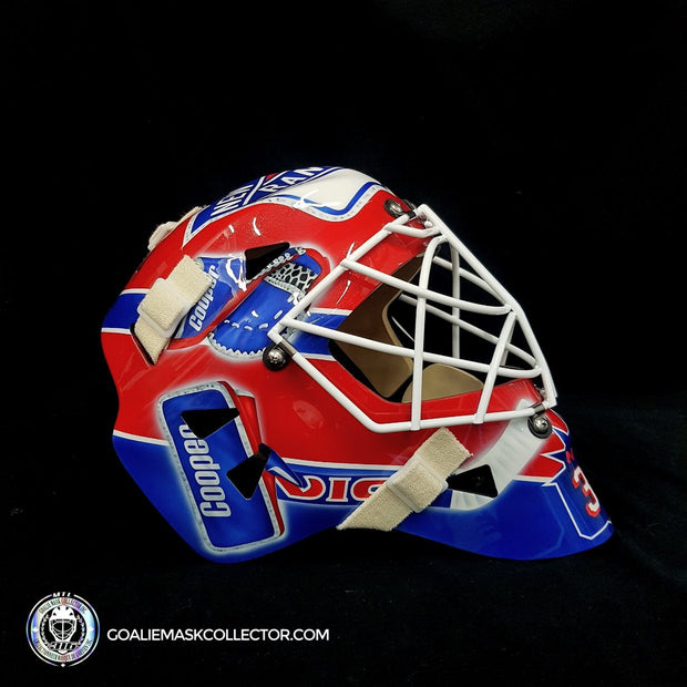 Mike Richter Signed Goalie Mask "THE GEAR COLLECTION" Vaughn Legacy & Cooper Pad Set New York Signature Edition Autographed
