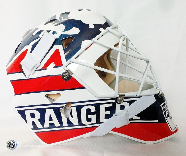 Mike Richter ♥  Rangers hockey, Goalie mask, Hockey goalie