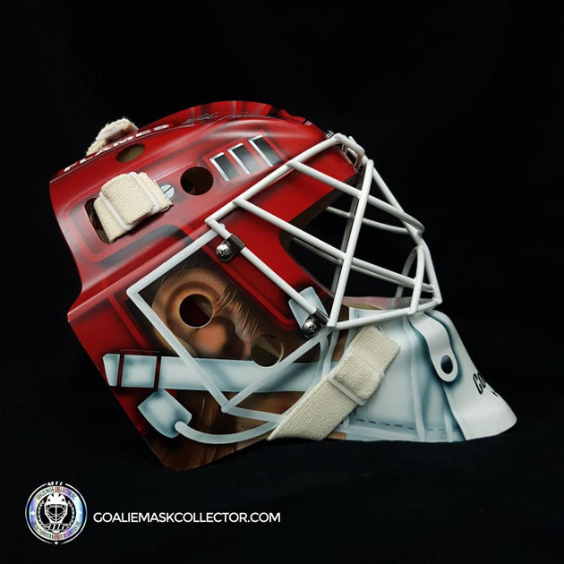 Mike Smith unveils new goalie mask - FlamesNation