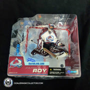 Patrick Roy Signed McFarlane Colorado Avalanche Figurine AS-00837 - SOLD