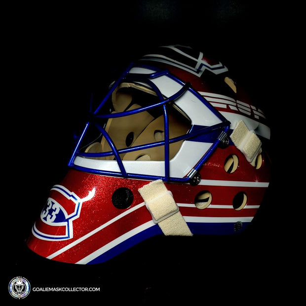 Patrick Roy Unsigned Goalie Mask "The Man Glitter Collection" Montreal Classic Tribute