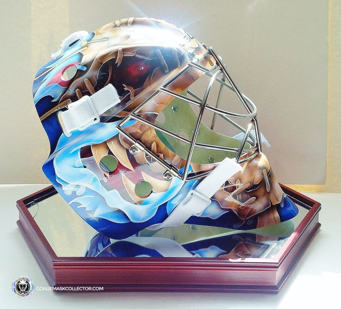 Pekka Rinne Unsigned Goalie Mask Nashville 2013 Tribute – Goalie Mask