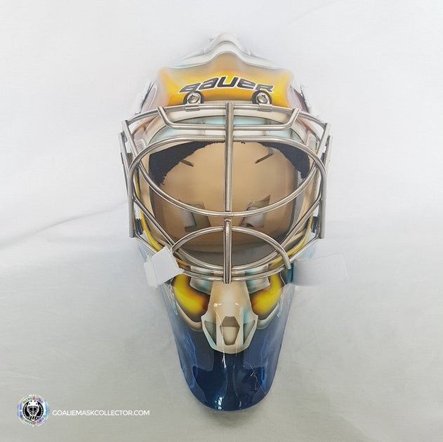 Pekka Rinne Unsigned Goalie Mask Nashville 2017 Tribute – Goalie Mask