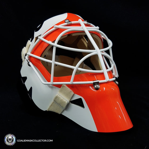 Ron Hextall mask  Goalie mask, Football helmets, Goalie