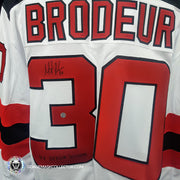Martin Brodeur Signed Jersey New Jersey Devils White Autographed