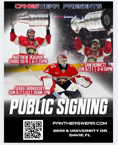 Florida Panthers Public Signing: Big Names Added!
