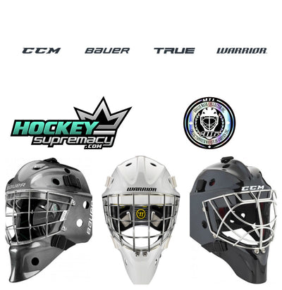 Goalie Mask Collector partners with Hockey Supremacy for CCM / Bauer / Warrior CSA certified masks
