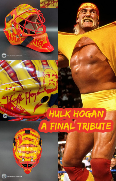 Special: Hulk Hogan - A Final Tribute Goalie Mask
