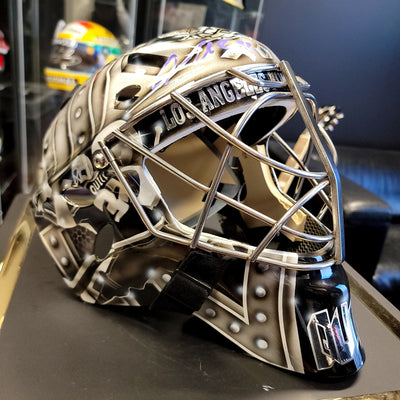 Taking Orders: Jonathan Quick Signed Goalie Mask Ready!