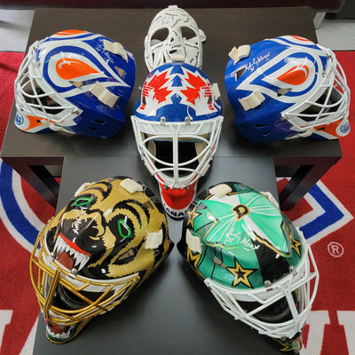 Andy Moog Goalie Mask Signing + Mask Talks Interview!