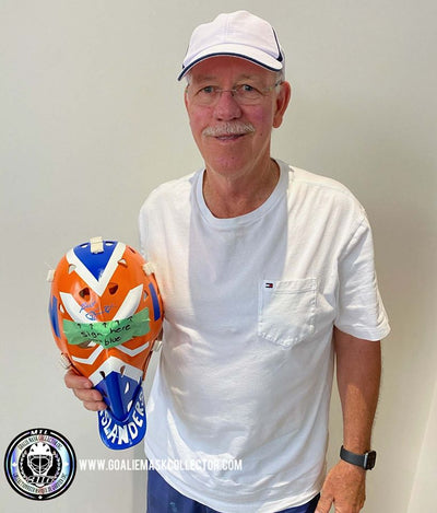 NEW: BILLY SMITH SIGNED GOALIE MASKS - ISLANDERS NEW YORK AUTOGRAPHED-  FIRST TIME EVER IN COMPANY HISTORY!