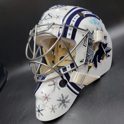 NEW: Connor Hellebuyck 2025 VEZINA Winner Goalie Mask!