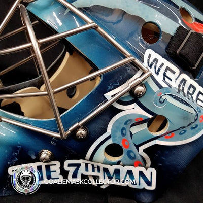 FEATURED CUSTOM MASK: "We Are the 7th Man X Seattle Kraken"!
