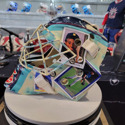 Featuring: Baseball Card Goalie Mask!