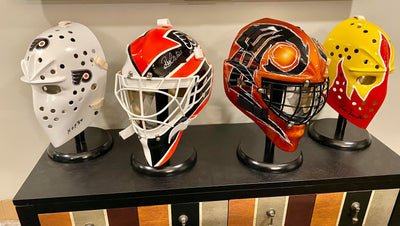 CLIENT COLLECTION: PHILADELPHIA FLYERS GOALIE MASK COLLECTION