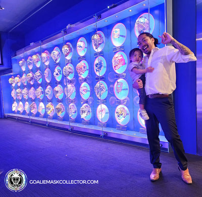 HHOF: EVERY SINGLE GOALIE MASKS in the Hockey Hall of Fame!