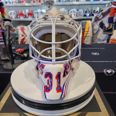 New: Igor Shesterkin Signed Goalie Mask New York 2024 Playoffs Edition!