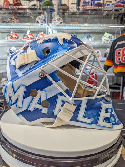 New: ILYA SAMSONOV 2023 Signed Goalie Mask In The House! 💙