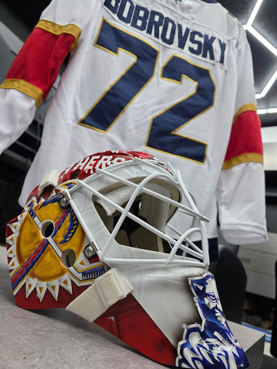 International Sales to Italy & Switzerland for Sergei Bobrovsky Masks!
