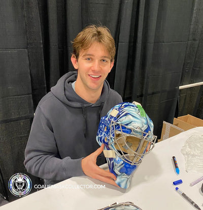 Breaking: Joseph Woll Signed Goalie Masks Now Available!