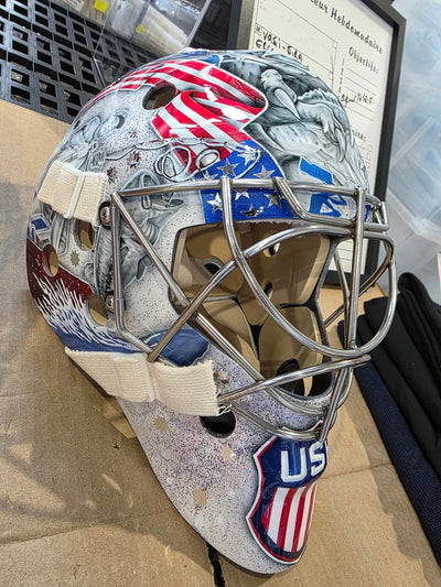 July New Arrivals: Team USA and Team Canada Signed Goalie Masks!
