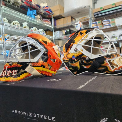 SOLD & SOLD! 🔥 KIPPER & KIDDER GOALIE MASK