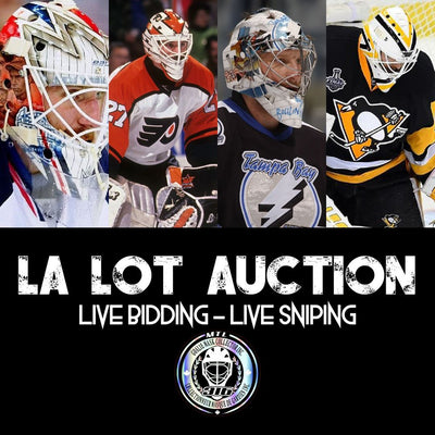 L.A Goalie Masks Lot Auction