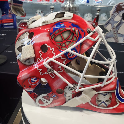 Featuring: MARTIN JONES RE-INVISIONED MONTREAL CANADIENS Goalie Mask
