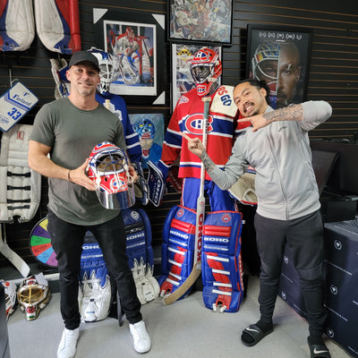 Roy Goalie Mask for Roy Tremblay Reconciliation by MVP Group Agency