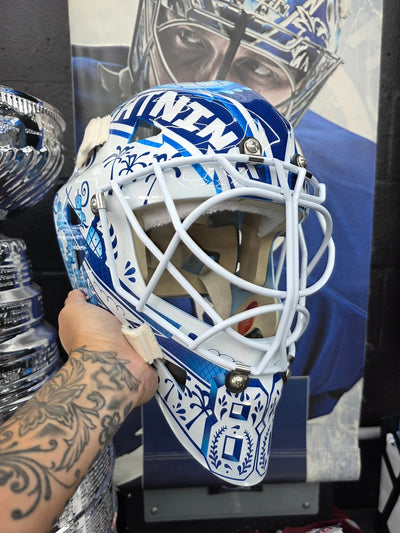 New: ANDREI VASILEVSKIY Fine Russian Porcelain. Signed Goalie Mask 2025-26