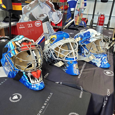 New Arrival: Toronto Maple Leafs Goalie Mask Trio!