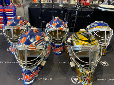 New Arrivals: Logan Thompson & Stuart Skinner Signed Goalie Masks!