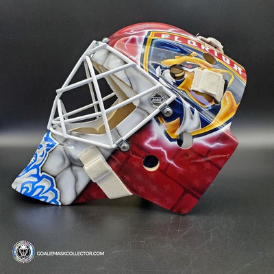 New Bobrovsky Florida Panthers Goalie Mask!